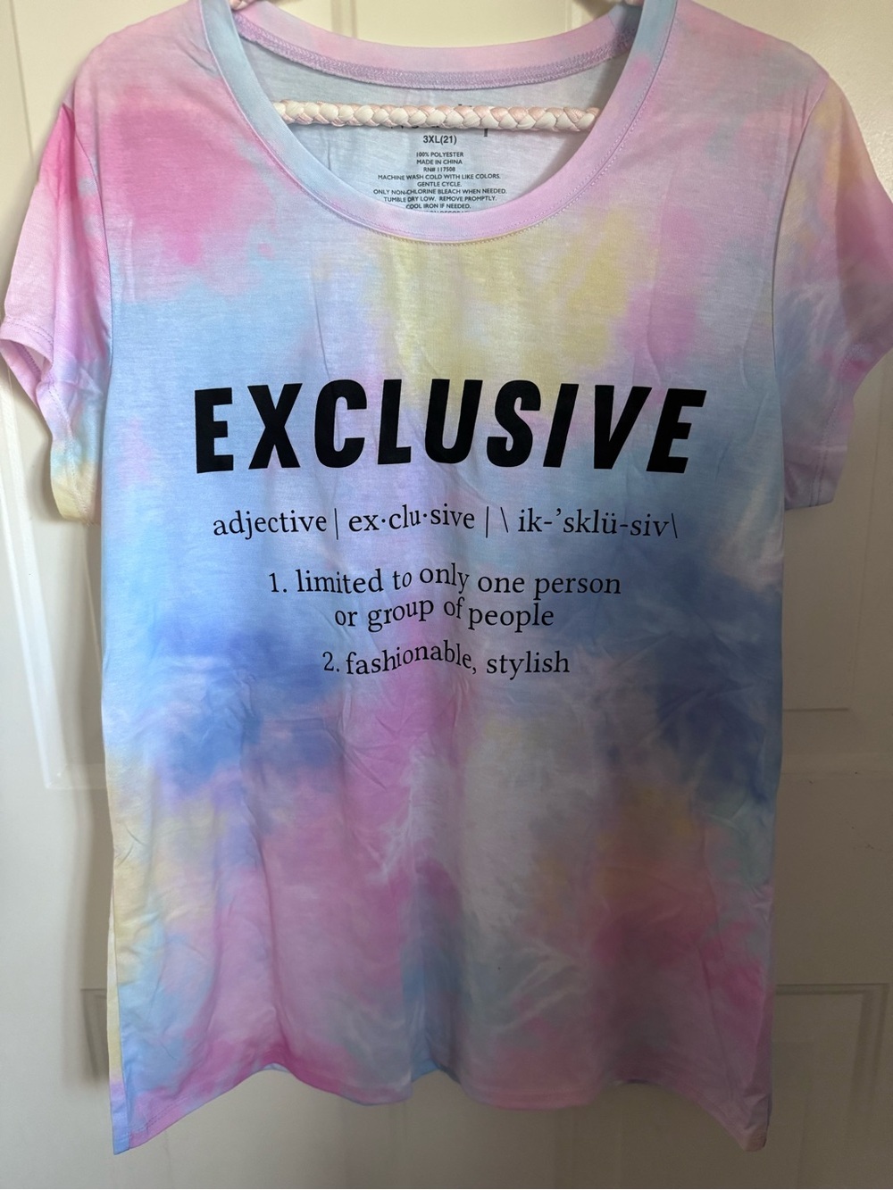 EXCLUSIVE Graphic T Shirt Colorful Sz 3XL (21)
E1